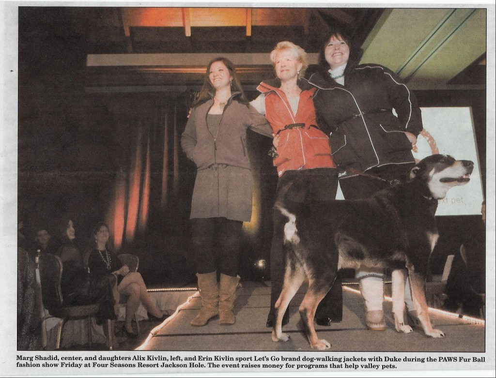 LGD Sponsors PAWS-JH Fur Ball: Jackson Hole News & Guide, March 11, 2009 Feature